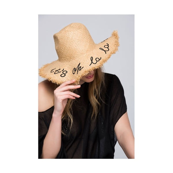 Dámsky klobúk s nápisom NW Oh La La