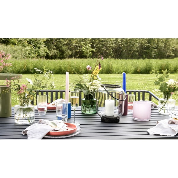 Zelená LED stmievateľná stolová lampa s kovovým tienidlom (výška 28 cm) BringMe – Hübsch-image-1