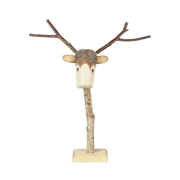 Drevená dekorácia Parlane Reindeer, 50 cm