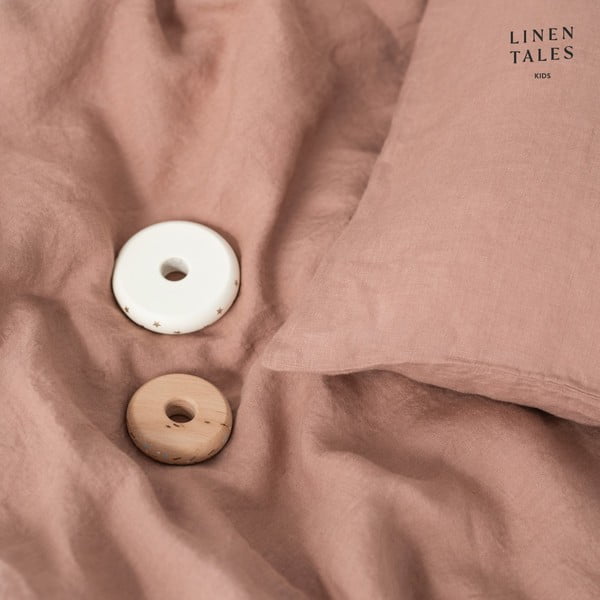 Ľanové detské obliečky na jednolôžko 140x200 cm - Linen Tales-image-4