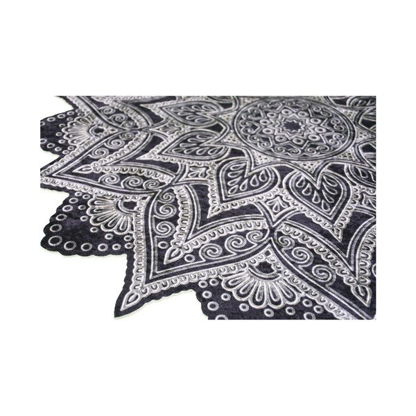 Koberec Vitaus Grisso, ⌀ 100 cm-image-2