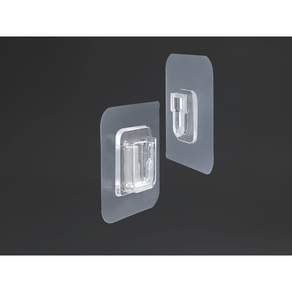 Samodržiace kúpeľňové poličky v súprave 2 ks - Maximex-image-2