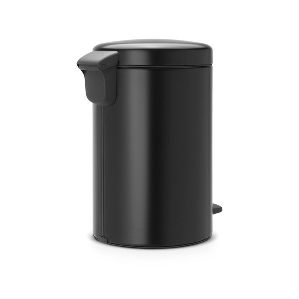 Čierny pedálový odpadkový kôš Brabantia Newicon, 12 l-image-4