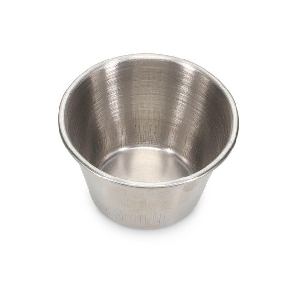 Kovová servírovacia miska v striebornej farbe 110 ml Serve – BonBistro-image-2