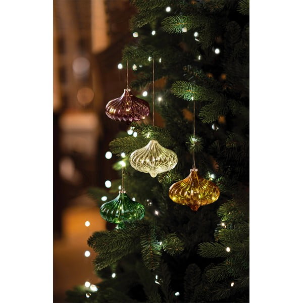 Zelená svetelná dekorácia ø 11 cm Dina – Sirius-image-1