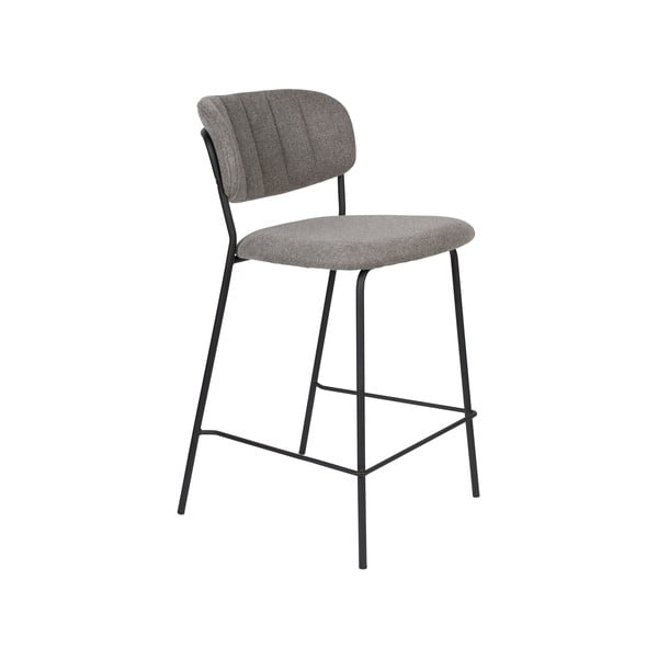 Sivé barové stoličky v súprave 2 ks 89 cm Jolien – White Label