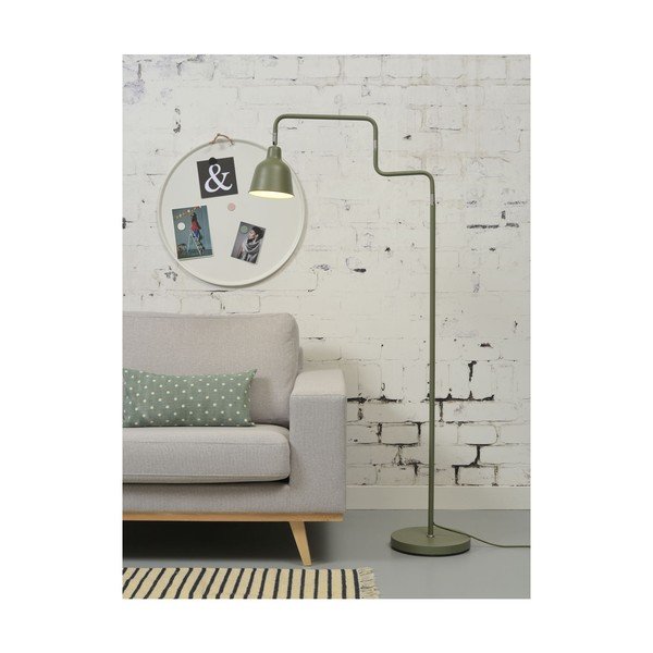 Zelená stojacia lampa s kovovým tienidlom (výška 150 cm) London – it's about RoMi-image-4