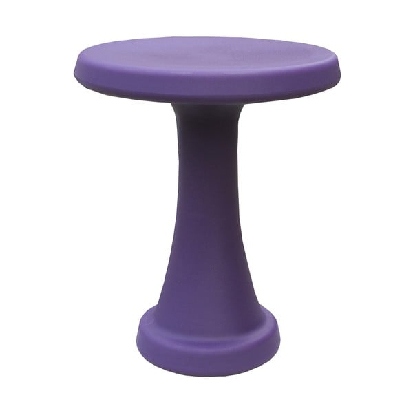 Tmavofialová stolička OneLeg, 32 cm