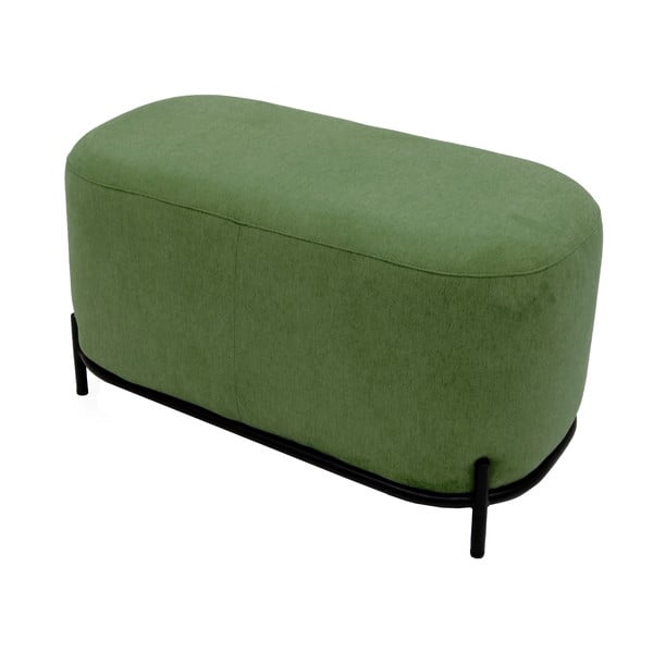 Zelený puf Tenzo Harry, šírka 82 cm-image-1