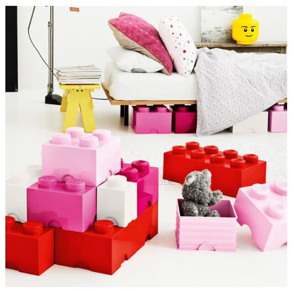 Tmavoružový úložný box LEGO®-image-1