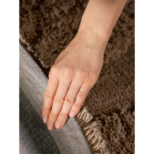 Hnedý ručne tkaný okrúhly koberec ø 160 cm Lambeth Jasper – Ted Baker-image-4