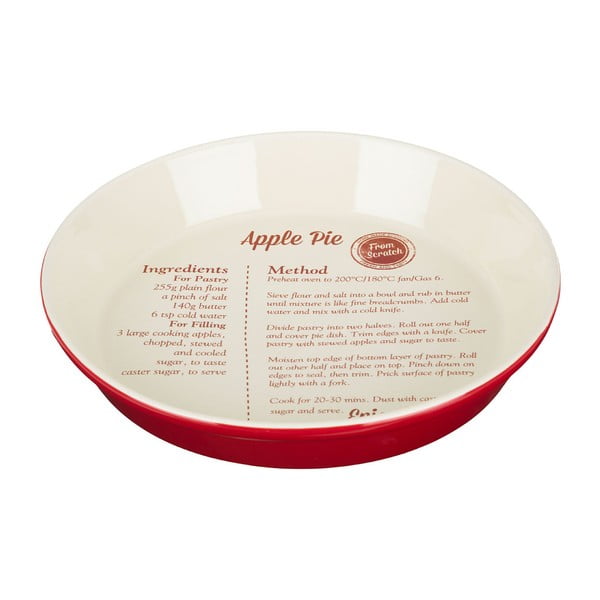 Nádoba na pečenie s receptom na jablkový koláč Premier Housewares From Scratch