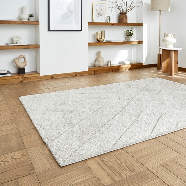 Svetlosivý koberec 160x230 cm Ideal Shaggy – Think Rugs-image-2
