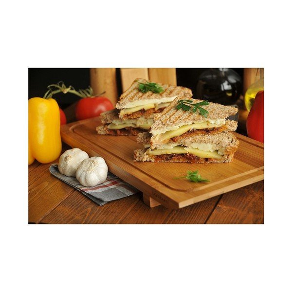 Bambusová servírovacia doštička Bambum Riba, 33 × 19 cm-image-1