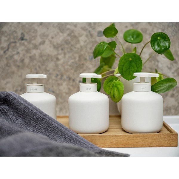 Biely kameninový dávkovač mydla Inu - Zone-image-4