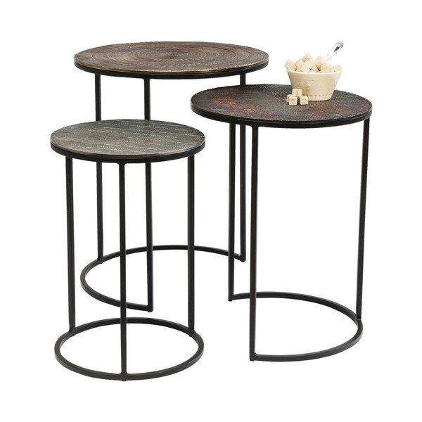 Sada 3 odkladacích stolíkov Kare Design Electra-image-2