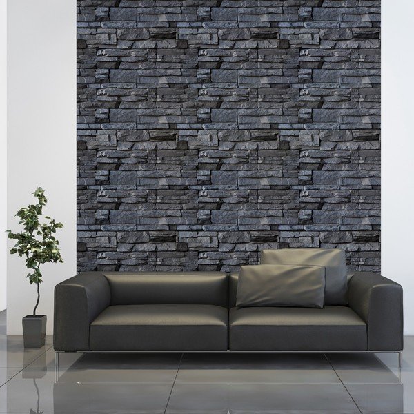 Dekoratívna samolepka na stenu Ambiance Volcanic Stone, 40 × 40 cm-image-3