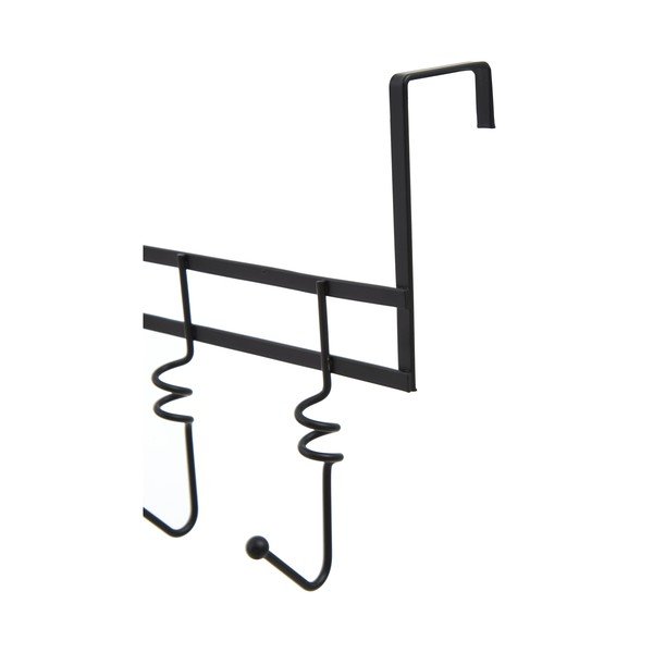 Čierny kovový vešiak na dvere 46 cm Jaxen – Premier Housewares-image-2