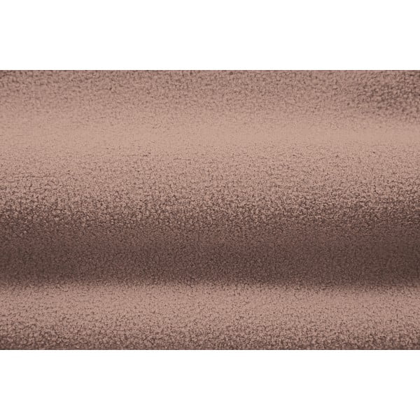 Svetloružové kreslo z textílie buklé Jenny – Micadoni Home-image-4