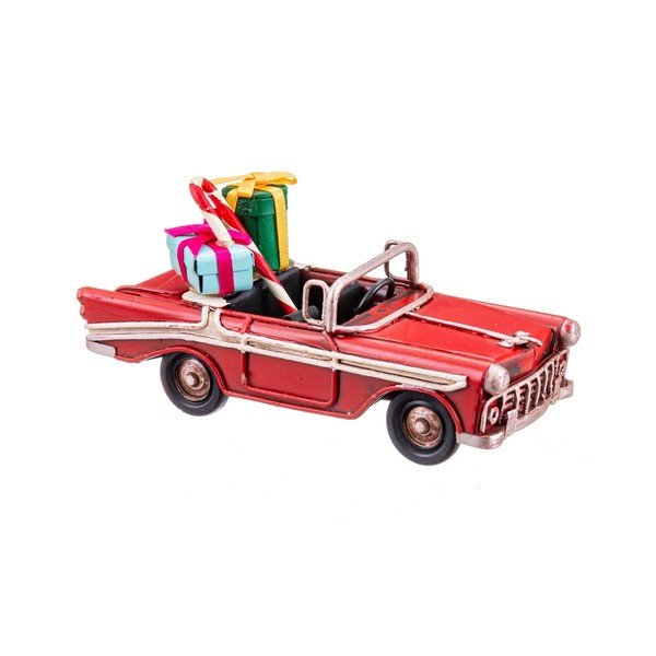 Kovová vianočná figúrka (výška  5 cm) Car – Casa Selección