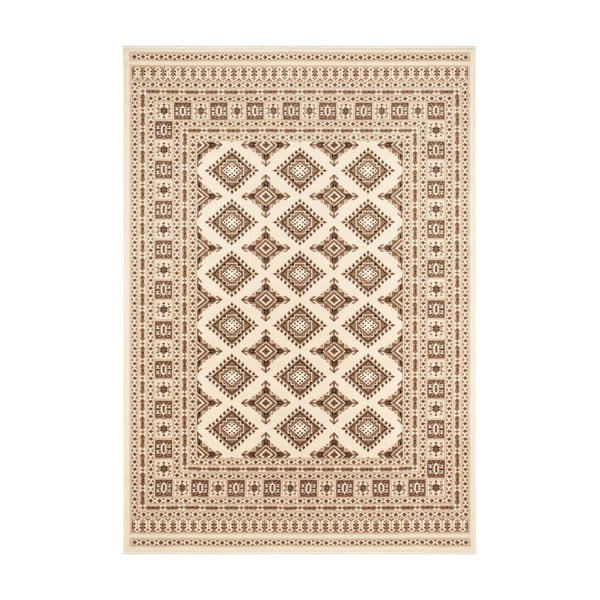 Béžový koberec Nouristan Sao Buchara, 80 x 150 cm
