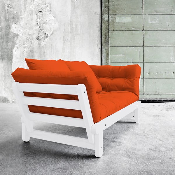 Rozkladacia pohovka Karup Beat White/Orange-image-3
