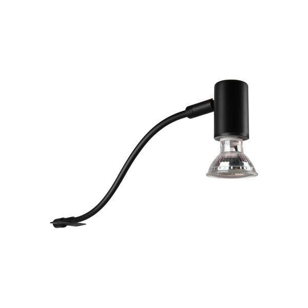 Matne čierne nástenné svietidlo (dĺžka 34 cm) Giada - Trio-image-4