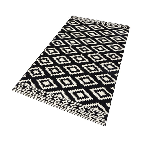 Čierno-biely behúň Hanse Home Gloria Ethno, 80 x 300 cm-image-3