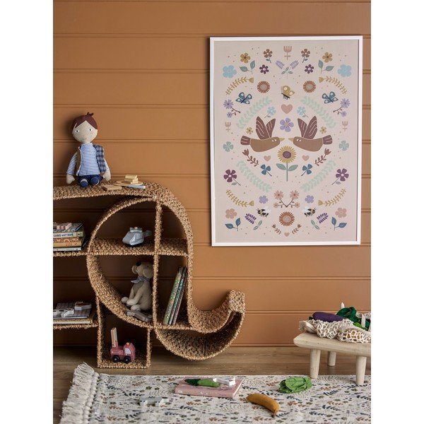 Detská poschodová ratanová polica Elmar - Bloomingville Mini-image-2