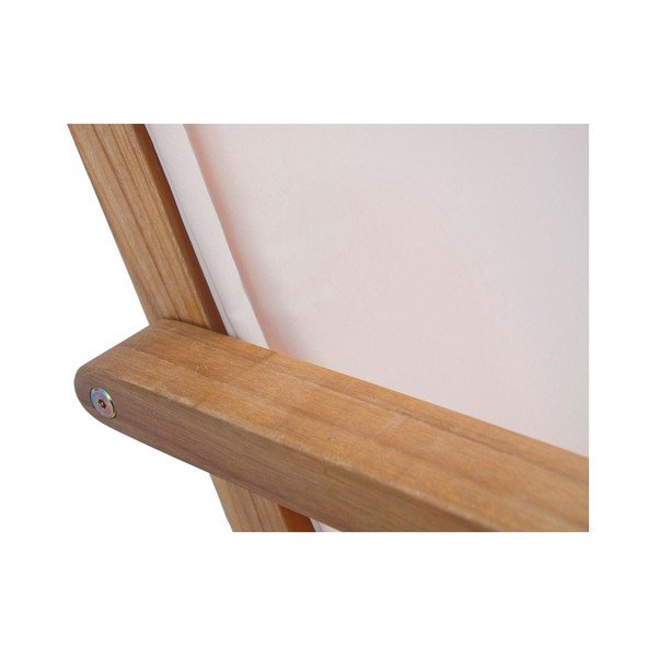 Biele záhradné ležadlo z agátového dreva SOB Garden-image-3