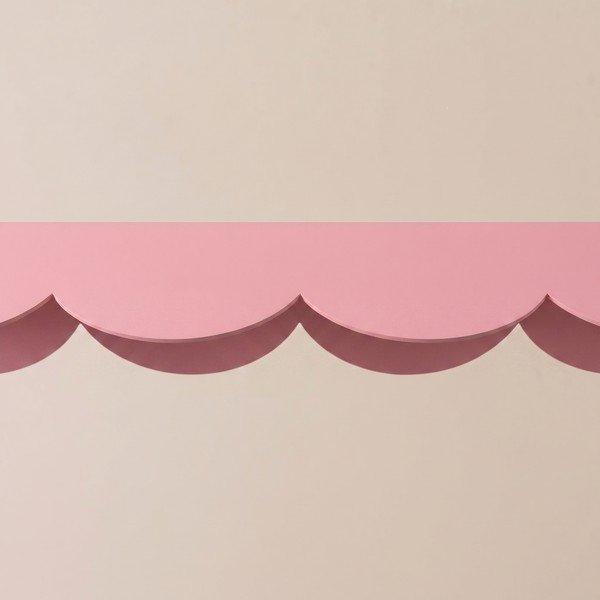 Ružové hliníkové LED závesné svietidlo BISCUIT – Thoro-image-3