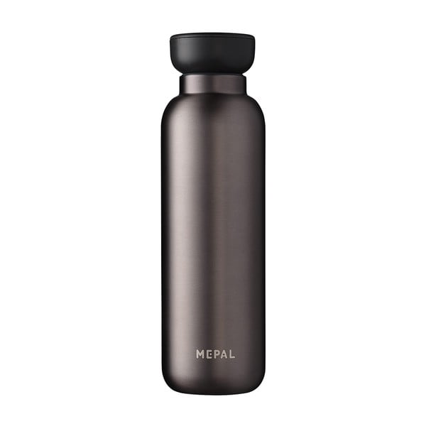 Tmavosivá fľaša z nehrdzavejúcej ocele 500 ml Titanium – Mepal