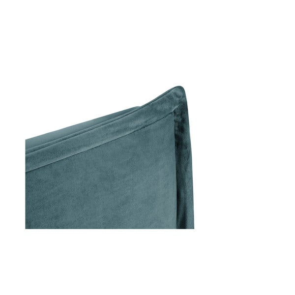 Čelo postele v petrolejovej farbe 160x120 cm Monica – Milo Casa-image-3