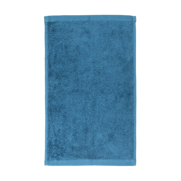 Modrý bavlnený uterák Boheme Alfa, 30 x 50 cm