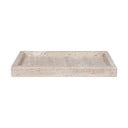 Kamenná dekoratívna tácka 15x30,5 cm Travertine – House Nordic