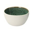 Biela/zelená miska z kameniny 400 ml Gastro White/Green – Bitz