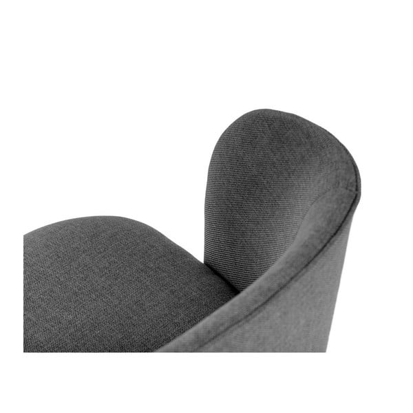 Tmavosivá jedálenská stolička Windsor & Co Sofas Antheia-image-3