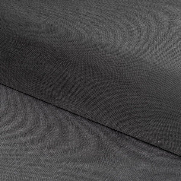 Tmavosivý zamatový taburet Estela – Casa Selección-image-1