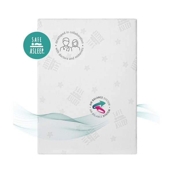 Penový detský matrac s odnímateľným poťahom 95x70 cm Safe Asleep® – Roba-image-4