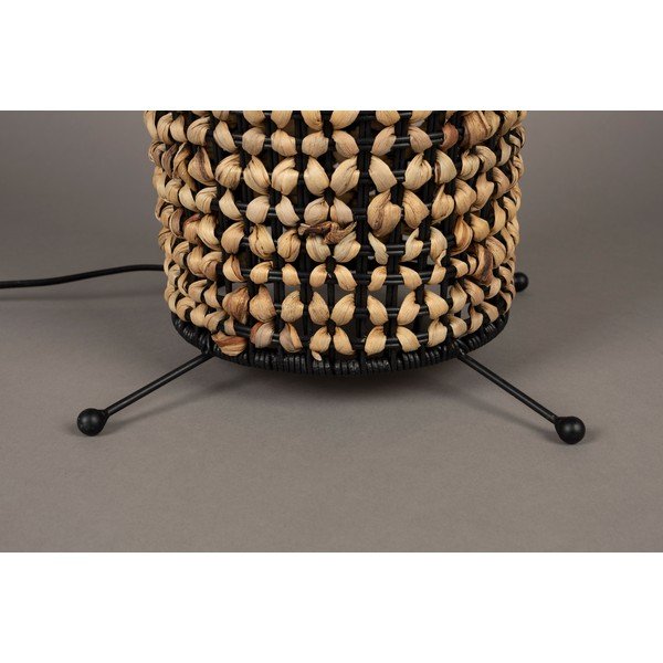 Stojacia lampa s tienidlom z vodného hyacintu Hyacint - Dutchbone-image-3