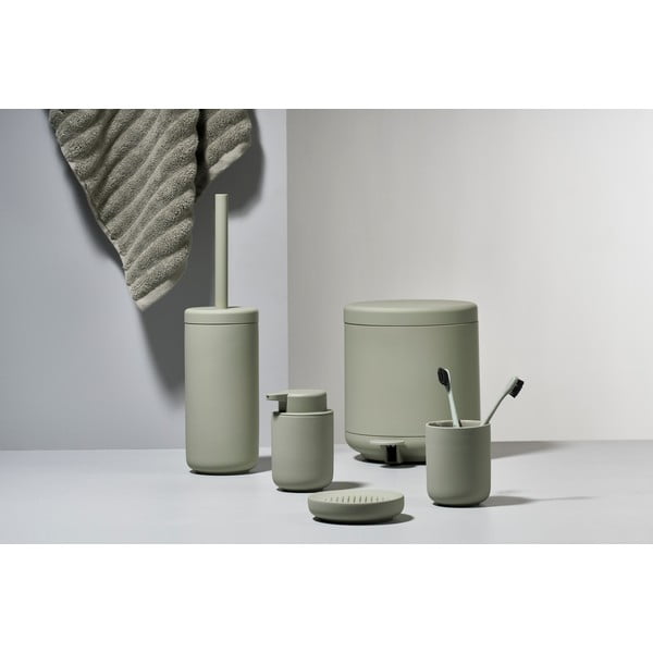 Sivozelený pohárik na zubnú kefku z kameniny Zone Eucalyptus-image-4