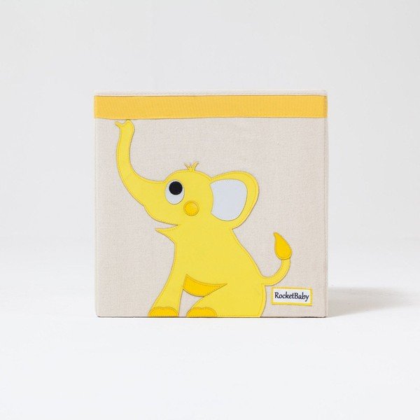 Látkový detský úložný box Robby the Elephant - Rocket Baby-image-1
