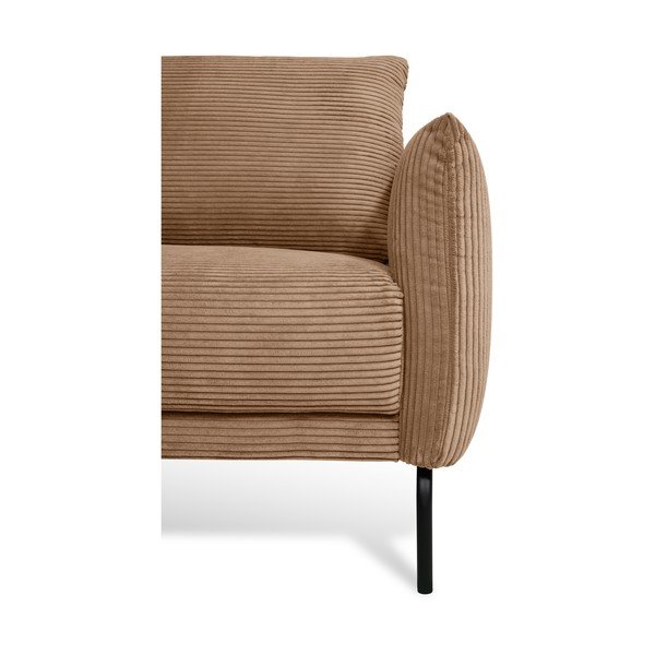 Svetlohnedá menčestrová pohovka 212 cm Venray – Scandic-image-3