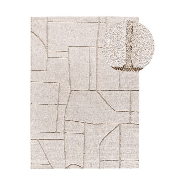 Krémovobiely koberec 160x230 cm Diena – Universal