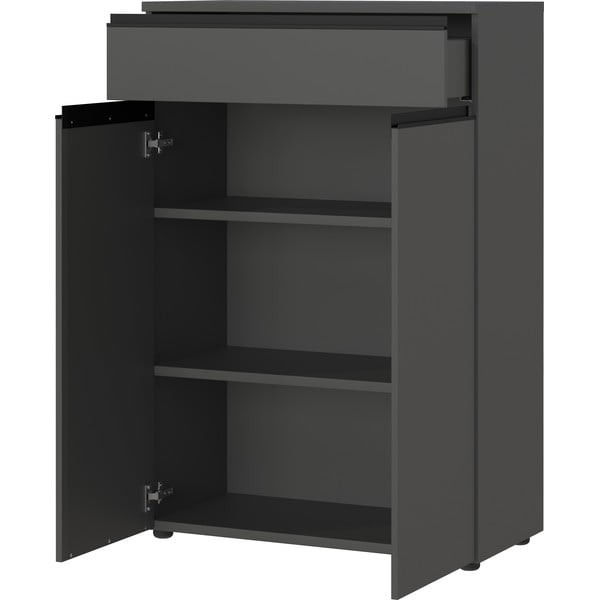 Antracitová skrinka 81x120 cm Bedano – Germania-image-3