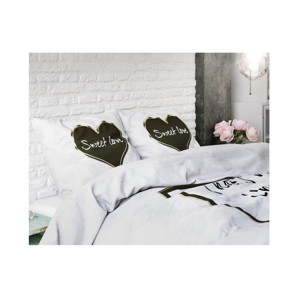 Obliečky z mikroperkálu Sleeptime In Bed, 200 x 220 cm-image-1