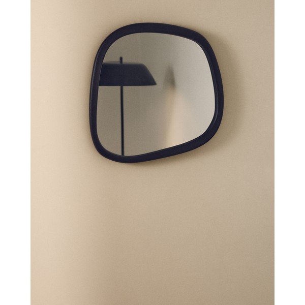 Nástenné zrkadlo s dreveným rámom 45,5x47 cm Alura – Kave Home-image-2