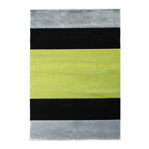 Sivo-zelený koberec Tomasucci Strip, 140 x 190 cm