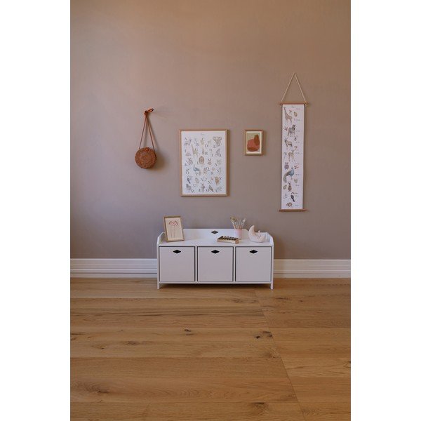 Biela detská komoda 99,5x37,5x32 cm Luca – Cam Cam Copenhagen-image-3