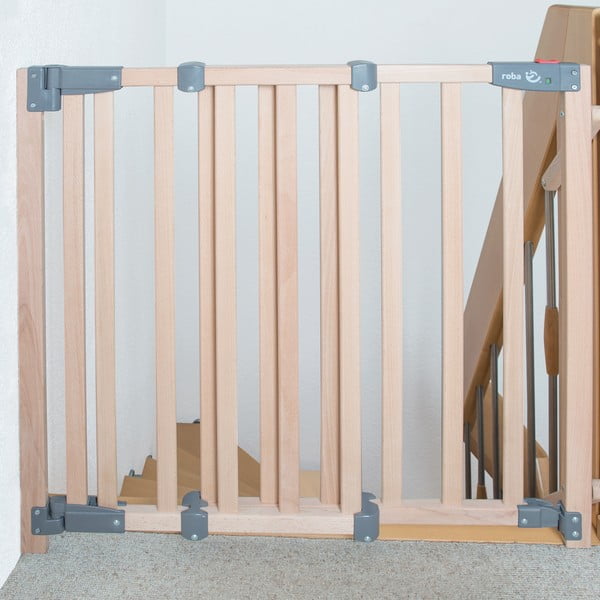 Zábrana do dverí z bukového dreva v prírodnej farbe – Roba-image-1